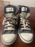 Men’s Converse Chuck Taylor high top double tongue size 12