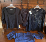 All NEW! ALL 4 for $10! -- Sz Med -- 2 Tops +Camisole +Sw Shirt
