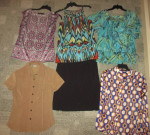 Black sz 4 Skirt & S tops