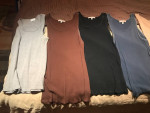 large tank tops-unisex- eight total for one price of