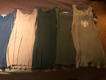 large tank tops-unisex- eight total for one price of