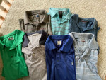 Men’s XXL short sleeve polo tops shirts