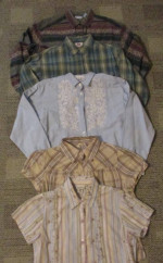 27 Medium Missy Shirts, tops, blouses - l/s, s/s