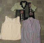 27 Medium Missy Shirts, tops, blouses - l/s, s/s