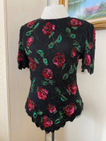 Bead and Sequin Top