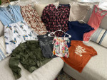 Lot of 10 - Girls 7/8 Tops and Dresses