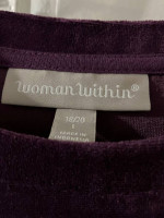 3 SIXE 18/20  VELVET tops Take all 3  for $10