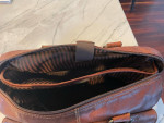 Jack George's Voyager Zippered BriefCase with Front Flap Pocket