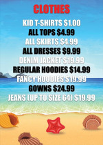 HUGE CLOTHING AND ACCESORIES SALE