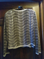Vintage Beaded Silk Top Set