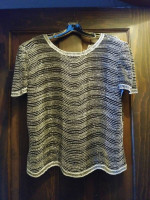 Vintage Beaded Silk Top Set