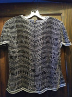 Vintage Beaded Silk Top Set