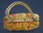 Vintage floral tapestry carpet handbag /purse REDUCED!