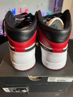 Jordan 1 Mid “white heel” size 10