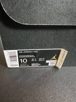 Jordan 1 Mid “white heel” size 10