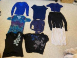 Express Gap etc large tops