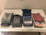Womens Shirts Short & Long Sleeve Tops Clothing Large Lot Of 25 Pieces