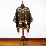 Clint Eastwood Western Cowboy Poncho Serape replica handmade of Alpaca