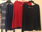 Womens Shirts Short & Long Sleeve Tops Clothing Lot Of 7 Size XL