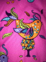 Nick & Nora Partridge in a Pear Tree Pink Poly PJ Set Youth 14/16