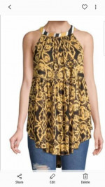 New Free People Halter Tops Size Large $20 Each
