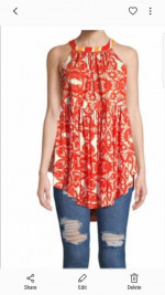 New Free People Halter Tops Size Large $20 Each