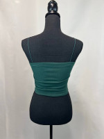 Green American Eagle Crop Top