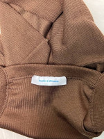 Brown Crop Top