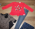 10 Pc. Dillard's Toddler Girl SIZE 2T Tops Leggings & Jeans Lot