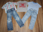 Little Boy SIZE 4 Polo Gap Lucky Brand Clothing Bundle Jeans Tops