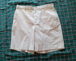 Women's 12 W 32 Ralph Lauren Khaki Tan Golf Shorts Zip Fly 4 Pockets