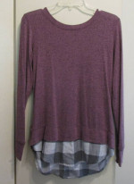 2 Women's Small Front/Back Tops