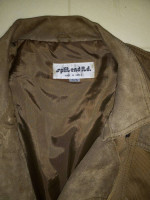 Women's Vtg. 80's Split End Ltd. Bomber Style Jacket, Brown, Size 5/6