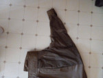 Women's Vtg. 80's Split End Ltd. Bomber Style Jacket, Brown, Size 5/6