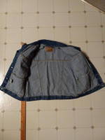 Women's Vintage 1980s Durable Goods Trucker Denim Jacket, Size M(10)