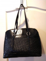 Coldwater Creek Hampton Carry All Bag--Black