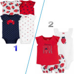 CHILD OF MINE Baby Girl's size 0-3 Mos SHORTS SET -or- BODYSUITS ~ New