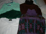 Huge Lot of 24 Knit Tops and Sweaters Women Ladies - Taking Offers