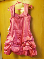 Gorgeous little girl's Pink Satin Dress Size 5t