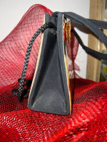 💘 rare find ANGELA FRASCONE •vTg SUPERB handbag crossbody💘valentines
