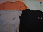 Adult Medium Ivory Ella Long Sleeve Tops - $6 each - Lot #268b socmom
