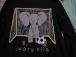 Adult Medium Ivory Ella Long Sleeve Tops - $6 each - Lot #268b socmom