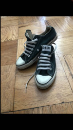 Converse / chucks. Men’s size 4.5 women’s size 6.5. Green. Like new. L