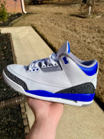 Air Jordan 3 Retro Racer Blue / Size US 10M