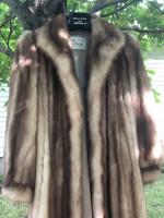 GUCCI DESIGNER Stone Marten Sable Fur Coat