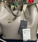 Furla Muse Musa Leather Tote Bag new