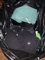 BAG OF MENS CLOTHES