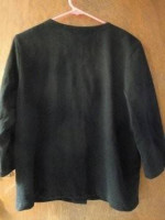 Womens Onque Casuals Halloween Cardigan Top L Large Pumpkin
