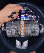 New Crystal $ Bags 4 Color Options! Beautiful!