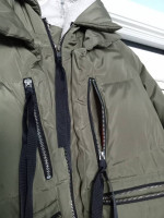 Best women's down hooded winter jacket, Small
